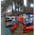 160gsm uv protection waterproof orange blue white pe Tarpaulin in roll for truck cover